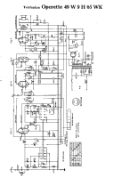 Telefunken Operette-49W-9H65-WK-Schematic 